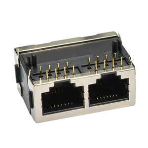 Conector Modular <span class=keywords><strong>RunTao</strong></span> Serie 59 de Doble Carcasa Metálica RJ45 CAT6A STP Blindado de 8 Núcleos para Montaje en Panel, 10 Gbps, para Terminación de Cable de Red - Product Image 5