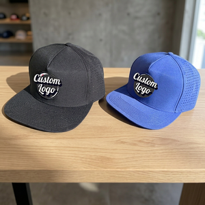 Custom Embroidery Logo Baseball Cap Unisex Adult 6-Panel Fitted <b>Mesh</b> Breathable Solid Color Casual Golf Cap - Product Image 1