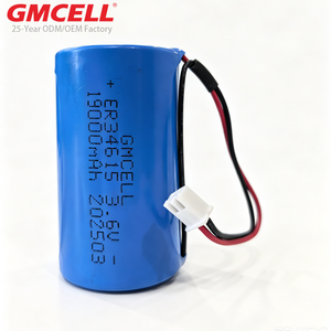 แบตเตอรี่ลิเธียมแบบกำหนดเอง 1S2P 3.6V 38Ah ER34615 Li-SOCl2 NB-IOT ความจุสูง สำหรับมิเตอร์แก๊ส ขนาด D แบตเตอรี่ลิเธียมไอออนแบบหลัก - Product Image 2