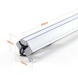 Luz de arandela de pared Exterior <span class=keywords><strong>para</strong></span> edificio comercial, iluminación decorativa LED programable <span class=keywords><strong>para</strong></span> fachada exterior, cuerpo de lámpara de aluminio IP65 - Product Image 3