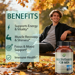 Cápsulas Multivitamínicas para Hombres, Venta Caliente OEM/ODM, Cápsulas Multivitamínicas y Multiminerales para Apoyo Diario Completo, Energía - Product Image 3