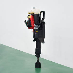 ปั๊มตอกเสามอเตอร์แบบพกพาได้รั้วกั้นใช้เครื่องยนต์ก่อสร้างใหม่ - Product Image 1