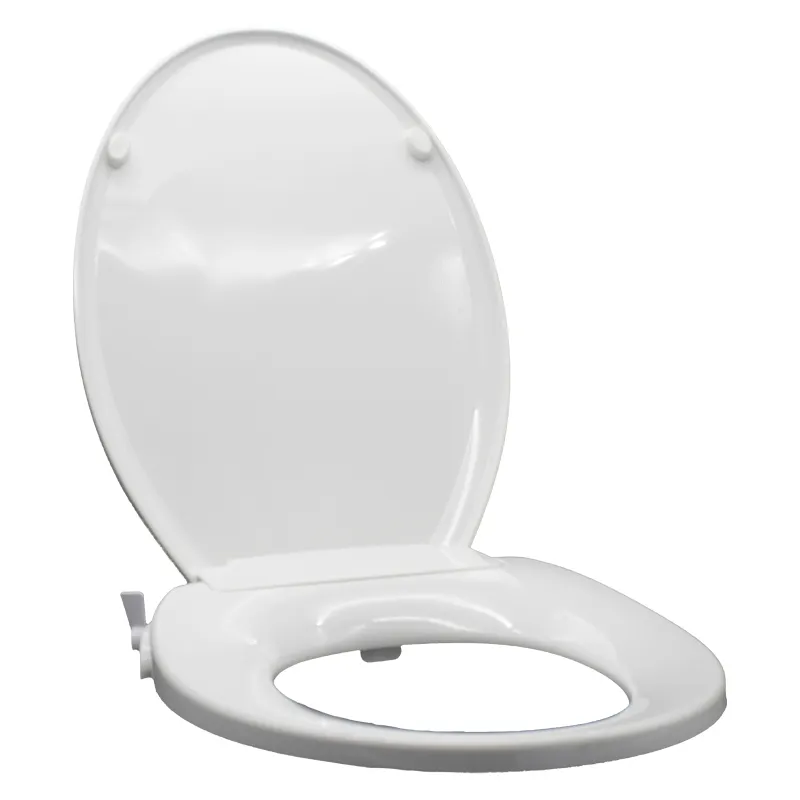 Werkseitig längliche intelligente Sanitär artikel Kaltwasser düse Kunststoff Bidet Toiletten sitz Nicht elektrischer Bidet Toiletten sitz bezug