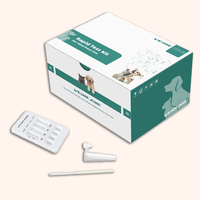 Kit de test rapide combiné pour chiens Vericare EHR BAB LYM CHW Kit de diagnostic vétérinaire pour chiens Ehrlichiose Babesia Lyme Dirofilariose