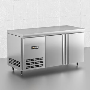 <span class=keywords><strong>Frigorifero</strong></span> Chiller Sottobanco <span class=keywords><strong>a</strong></span> Gas <span class=keywords><strong>a</strong></span> Due Porte con Cassetto Congelatore, Vetrina Espositiva per Ghiaccio, Pizza e Insalata, Stile Americano ad Alta Capacità - Product Image 6