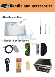 पोर्टेबल 980nm 1470nm डायोड लेजर वसा पिघलने चेहरे की लिफ्ट लिपोलिसिस वसा हटाने एंडोलेटर मशीन - Product Image 6