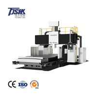 Centre d'usinage à portique 3 axes grande taille, perceuse de banc, machine de fraisage verticale CNC à portique, fraisage de surfaces métalliques