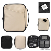 Haute qualité mode Tech organisateur ensemble grande capacité Portable Polyester sacs fermeture éclair suspendu léger multi-fonction voyage
