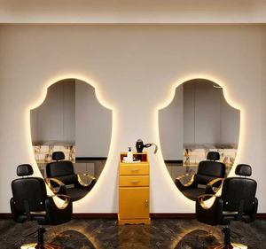 Espejo de Salón de Belleza Moderno, Espejo de Salón de Belleza con Luz, Interruptor Táctil LED, Ideal para Teñir el Cabello, Especial para Colgar en la Pared - Product Image 6