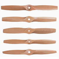 Hélices en bois de hêtre à queue longue personnalisées Nexa pour drones FPV et avions RC