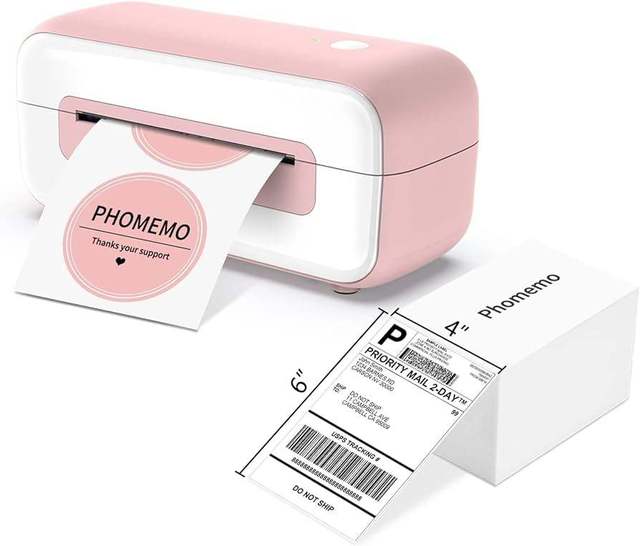 Phomemo PM246S Mini Impresora Portatil Portable Wireless Sticker Printer Color Style Thermal Label Printer Office Use Stock