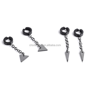 ต่างหูหนีบหูรูปแมวสามเหลี่ยมสีดำ The Main Saint Darina Cos ต่างหู BanG Dream Takamatsu <span class=keywords><strong>Rinko</strong></span> Mygo - Product Image 4