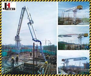 Pluma de Bombeo de Hormigón JIUHE de Alta Calidad, Construcción de Acero, 33M, Hidráulica, para Ascenso por Pisos - Product Image 6