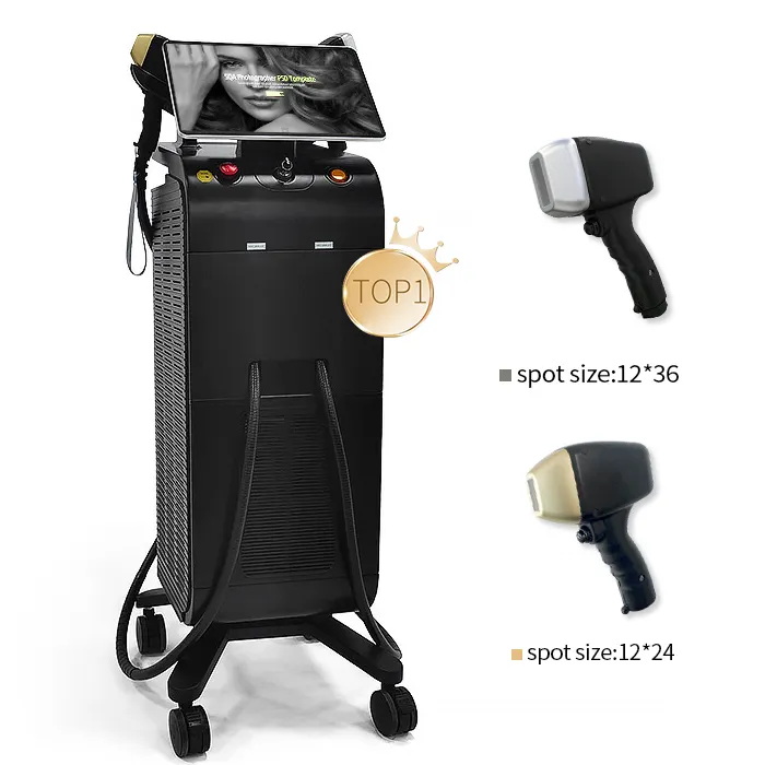 60% DISCOUNT! CE approved diode Laser speed 755 808 1064 ice Titanium 808nm diode laser hair removal machine price