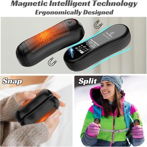 Nouveauté : Chauffe-mains et chauffe-pieds mini rechargeables 4000 mAh pour l'extérieur, la maison et la voiture, alimentés par USB - Product Image 3