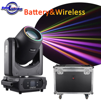 Bothlighting DJ Disco-Licht Kabelloses DMX Batteriebetriebenes 100W Effekt-LED-Spot Moving Head Licht für Bühnenbeleuchtung