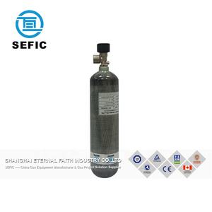 Cylindre d'air 3l composite 4500psi réservoir de plongée en fibre de carbone 300bar cylindre de respiration - Product Image 4