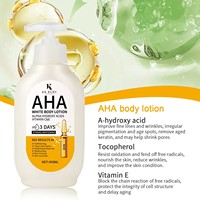 Fruitzuur Vitamine C Crème 450ml Hydraterende Verlichtende Melk met VC Capsule Antioxidantenbescherming voor 's Nachts Gebruik Alle Huidtypen