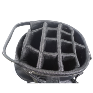 Sac de golf en nylon de haute qualité, fabriqué en Chine, durable, populaire au prix d'usine, logo personnalisé, noir, 9*36'' - Product Image 2