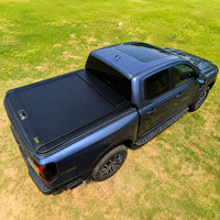Couverture de benne de camion rétractable manuelle pour Ford Ranger 5 pieds de large, installation facile par fixation par pince