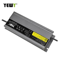 AC à DC 12V 20A 24V 10A 36V 6A 48V 5A 60V 72V Chargeur de batterie Li-ion portable Chargeurs de batterie pour voiturette de golf