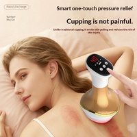 Appareil de massage électrique à ventouses et Gua Sha, brosse stimulante des méridiens, masseur corporel universel, utilisation domestique sans prise, à aspiration BM-43