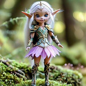 Muñeca Elfa del Bosque de Fantasía, 15-30 cm, Juguete de Plástico Miniatura de Dibujos Animados para Niñas de 8 a 13 Años - Product Image 2