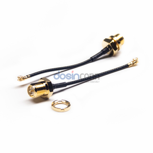 U.FL cáp để SMA nữ pin RF 1.13 SMA-U.FL ufl/U.FL lắp ráp Pigtail nối PCB gắn kết - Product Image 4