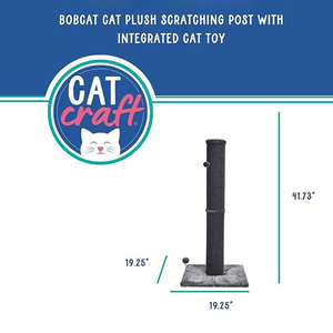 Nhà máy trực tiếp tùy chỉnh chất lượng cao cá nhân mèo gãi bài màu xám đen sisal mèo tháp cây tại Việt Nam - Product Image 6