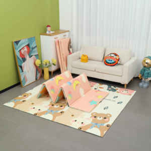 Jouet de sport intérieur/extérieur de 2cm d'épaisseur Tapis <span class=keywords><strong>en</strong></span> mousse pliable XPE Peluche pour bébé rampant et <span class=keywords><strong>camping</strong></span> - Product Image 1