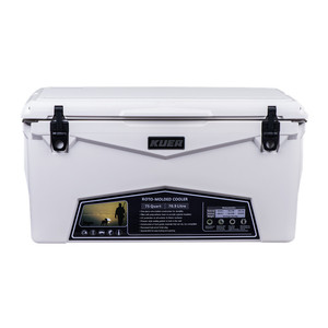 Glacière isotherme Kuer Roto Molded de 75 litres pour le camping, la pêche et les activités de plein air, avec une longue durée de conservation de la glace - Product Image 1