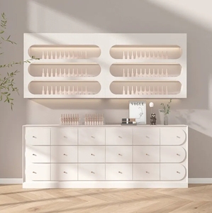 Mueble Expositor para Salón de Uñas WSS, Armario de Almacenamiento de Esmaltes y Pegamentos para Uñas, Cajones Multicapa, Armario de Almacenamiento de Pie - Product Image 6