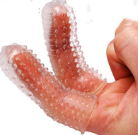 1 Paar Sex Finger Ärmel Klitoris Vibrator Stimulator Vagina Strapon Sexspielzeug Für Frau Sex Erotische Erwachsene Produkte