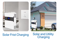 Convertisseur solaire hybride SRNE 5 kW triphasé, sortie 240 V AC, protection IP54, communication CAN, conversion de puissance 50/60 Hz