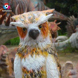 Modelo Animatrónico de Búho Realista de Tamaño Natural para Parques Zoológicos, con Movimientos, en Venta - Product Image 6