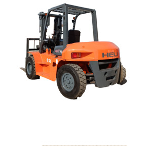 Chariot élévateur à palettes diesel d'occasion Heli H2000 7 tonnes, transmission 4x4, modèle 2012, hauteur de levage 3 m - Product Image 1