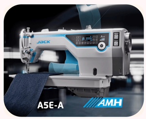 Machine à coudre à point droit à grande vitesse Jack A5E-A, machine à coudre informatisée à entraînement direct - Product Image 2