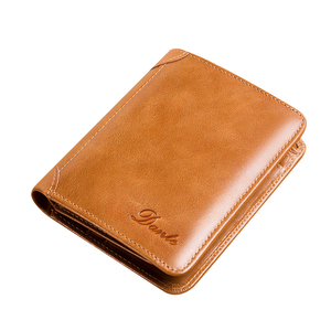 Portafoglio retrò di nuova moda WRF-65, blocco RFID in vera <span class=keywords><strong>pelle</strong></span> porta soldi porta carte da uomo portafogli borse in <span class=keywords><strong>pelle</strong></span> - Product Image 2