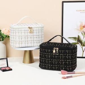 Bolsa de Aseo de Gran Capacidad para Mujer, Neceser de Viaje, Organizador de Maquillaje, Bolsa de Cosméticos con Cierre de Cremallera - Product Image 1