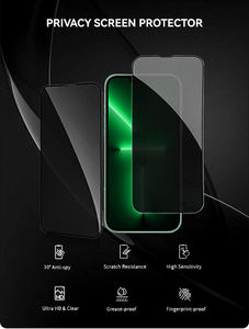 3D ปกป้องหน้า<span class=keywords><strong>จอ</strong></span>เป็นส่วนตัวแบบเต็ม<span class=keywords><strong>จอ</strong></span>สำหรับ iPhone Samsung, กระจกนิรภัยป้องกันคนแอบดู9ชั่วโมงติดตั้งฟรีฟอง - Product Image 3