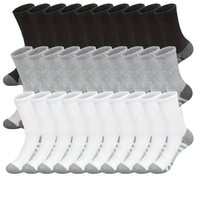 Chaussettes tricotées pour hommes, couleur unie, respirantes, pour usage quotidien, haute qualité, logo personnalisé