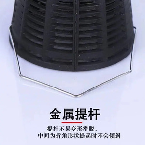 Jaula para cebo de pesca de plástico ABS duradero para plataforma de pesca de fondo, dispositivo de lanzamiento y alimentación, origen China - Product Image 4