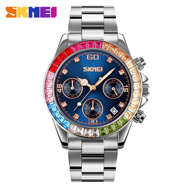 สีเงิน/สีฟ้า