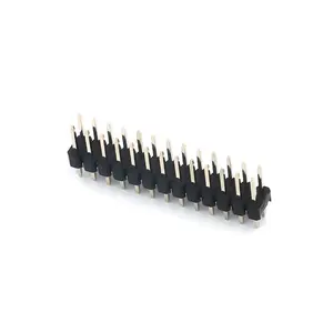 FPIC manufaktur 18 pin 1.27mm Pitch baris tunggal tipe DIP Header wanita