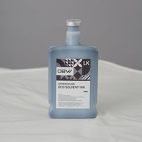 Encre éco-solvant durable à faible teneur en carbone, sans danger, privilégiée par les grandes entreprises, pour l'impression multicouche sur matériaux souples