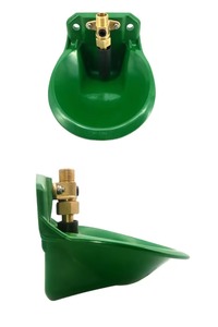 Matériau ABS Vanne en cuivre Abreuvoirs pour animaux Bétail Mouton Cheval Porc Chien Bol d'eau automatique Abreuvoir à eau - Product Image 2