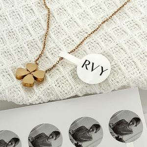 Étiquette de bijoux personnalisée avec logo imprimé, autocollante, imperméable, étiquette de prix de marque, étiquette anti-contrefaçon personnalisée pour bijoux - Product Image 1