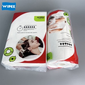 <span class=keywords><strong>Toallas</strong></span> de Secado de Cabello de <span class=keywords><strong>Celulosa</strong></span> PP No Tejidas, Toalla Absorbente de Agua para Salón de Belleza, Toalla Desechable para Secar el Cabello, Utilizada por Barberos - Product Image 1