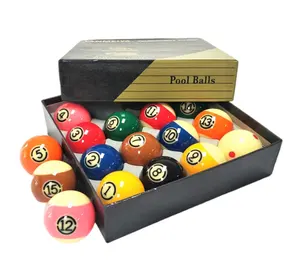 Tournament Quality AAAA Grade Phenolic Resin <strong>Green</strong>/Black Box Number <strong>Ball</strong> Set 16 <strong>Balls</strong> 2-1/4" Billiard <strong>Pool</strong> <strong>Ball</strong> - Product Image 1