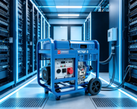 7kW Yuchai Schallgedämpfter Dieselgenerator Einphasig Dreiphasig 230V 400V Tragbar 1800 U/min Elektrostart Offener Rahmen 8kW Max Leistung